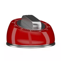 Red Kitchen Timer 3D model