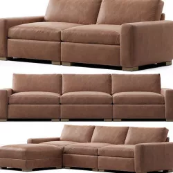 RH Maxwell Sofa 3D model