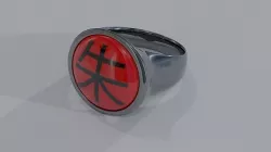 Ring Itachi anime 3D model