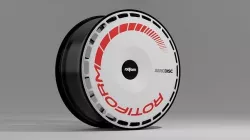 Rotiform LAS-R and Aero Disc Low-poly 3D model