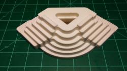 Arch Router Pattern Template radius jig router templates aluminum alloy round corner radius ...