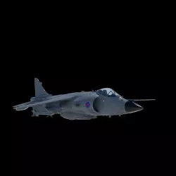 Sea Harrier FRS1 3D model