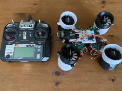 Self Stabilizing EDF Quadcopter