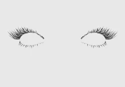 Sharp Long Eyelashes  3D model