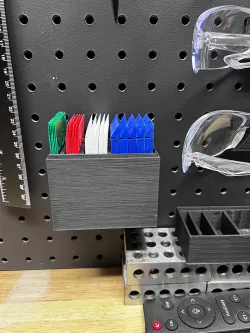 Shim Holder for Pegboard
