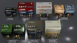 Small Caliber Ammunition Set - Ammo and Ammobox 3D model