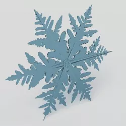 Snowflake 3D model