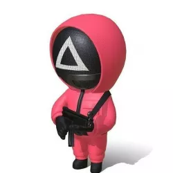 Squid game solider 3D model