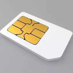 Standard Sim Card 3D model