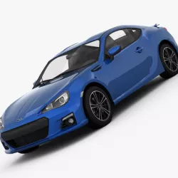 Subaru BRZ 2013 3D model