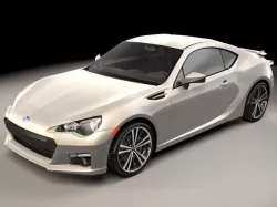 Subaru BRZ 3D model