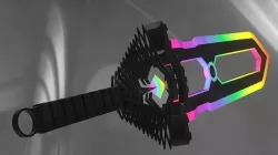 Sword Rainbow Low-poly 3D model