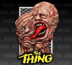 THE THING Split Face 3D model