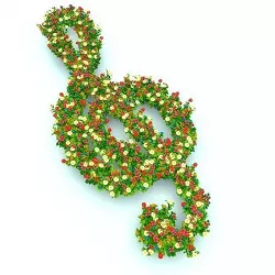 treble clef 3D model