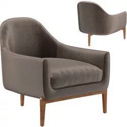 Treble Side Chair DeMuro Das 3D model