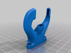 Tri Horn Duct for Ender 3 S1 - 5015 Fan Duct - 45Deg