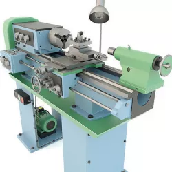 Turning machine TV-4 3D model