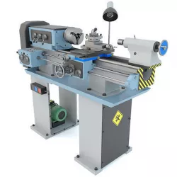 TV-4 Industrial lathe machine tool 3D model