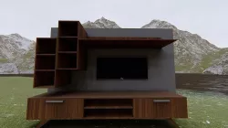 TV unit 3D model