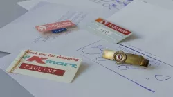 Various Nametags and Office Humor Ditto Copies 3D model