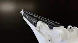 VLTOR CASV14 Rail System for M1A and M14 Low-poly 3D model