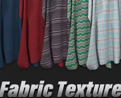 28 Tileable Fabric Texture Set Pack 3D model