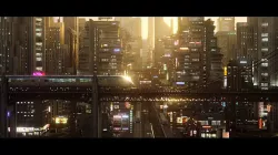 3D Cyberpunk Asian City Scene 3D model