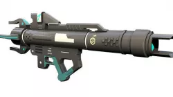 3D model SCI-FI BAZOOKA Low-poly 3D model