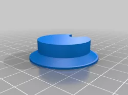 Aerogarden blank/plug with water cutout