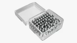 Air pistol bullet box open 3D model