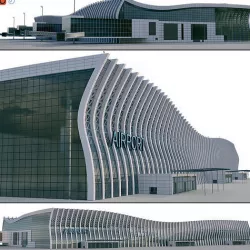 Airport Building 3D model