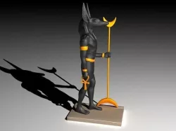 Anubis Pharao 3D model