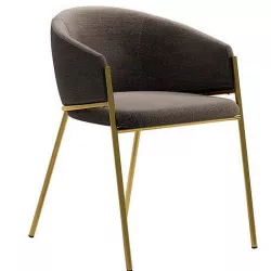 Arm-chair Dill Bluvel 52 Low-poly 3D model