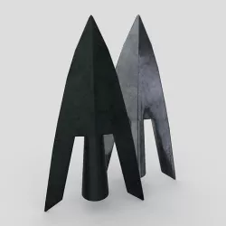 Arrowhead 4 Low-poly 3D model
