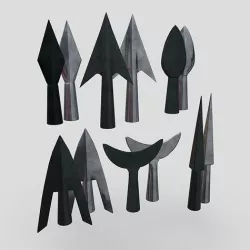 Arrowhead Pack Low-poly 3D model