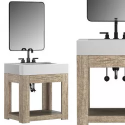 ASPEN CONSOLE WASHSTAND 3D model