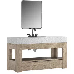 ASPEN FRENCH OAK SINGLE EXTRA WIDE WASHSTAND 3D model
