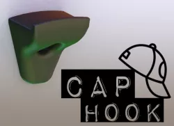 Baseball Cap Wall Hook / Wandhaken für Basecap