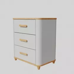 Bedside Table 001 3D model
