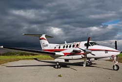 Beechcraft King Air B-200  3D model