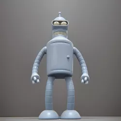 Bender robot Futurama 3D model