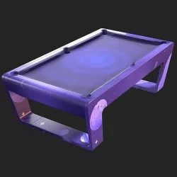 Billiard Table Low-poly 3D model