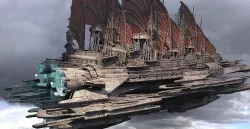 Black Pearl Airship 2 3D model