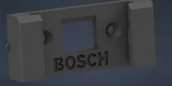 Bosch 18V battery mount with logo