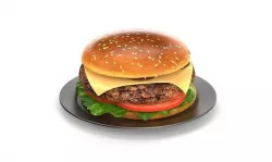 Burger 3D model