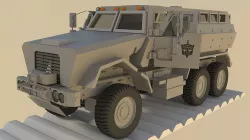 caiman mrap 3D model