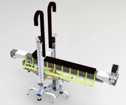 Cantilever multi-axis manipulator 3D model