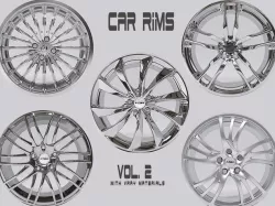 CAR RIMS VOLUME 2 3D model