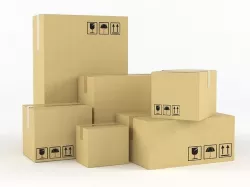 Cardboard Boxes 3D model