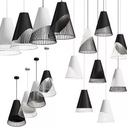 Castor Conic Section Lamp 3D model
